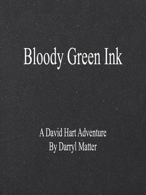 cover image of Bloody Green Ink